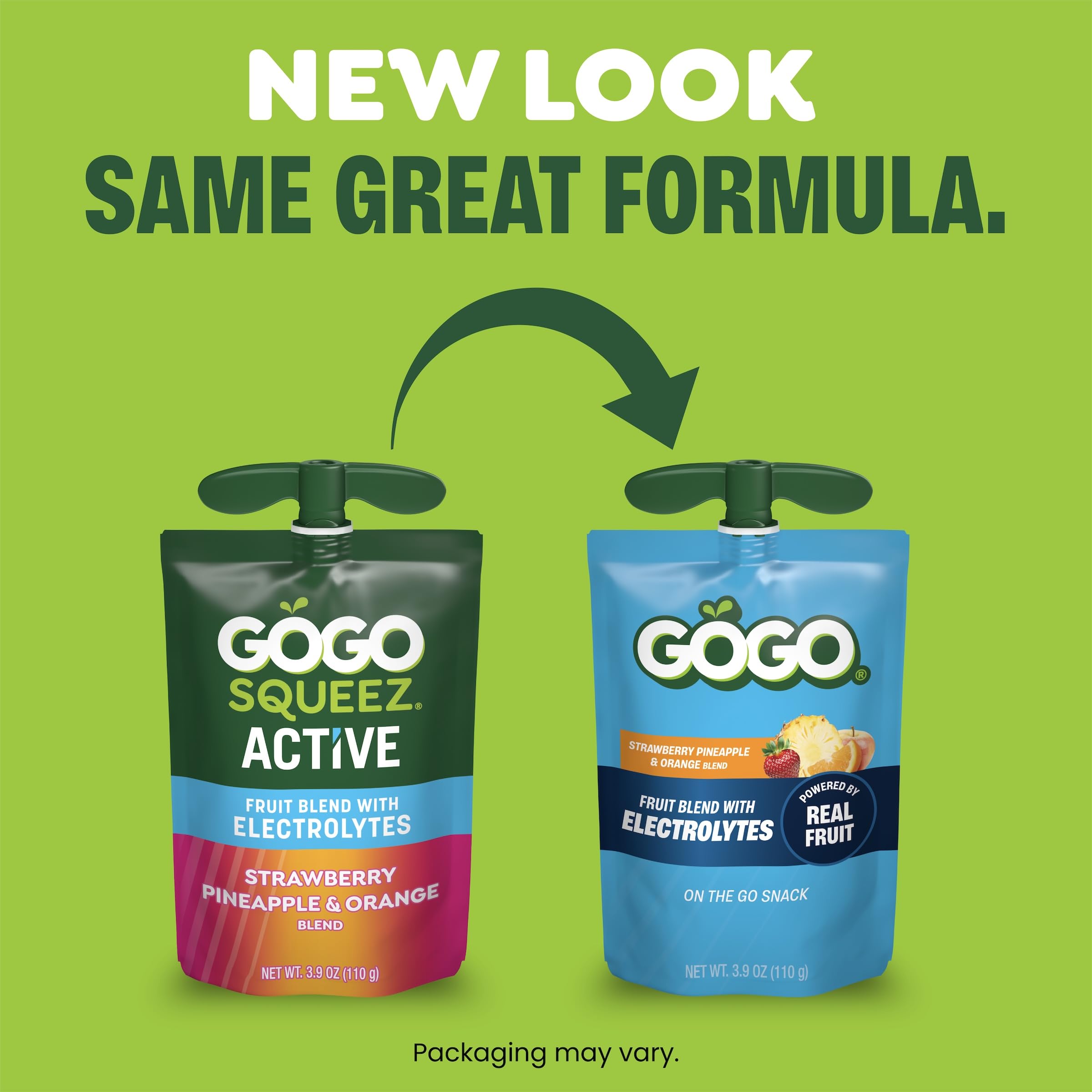 Amazon.com : GoGo squeeZ No Sugar Added Active Fruit Blend with